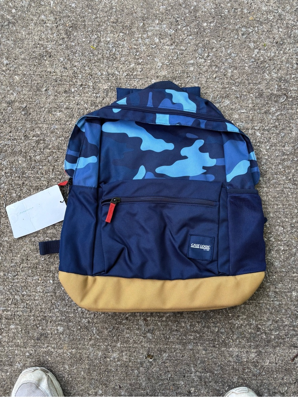 Case Logic Blue Camo Backpack - NWT